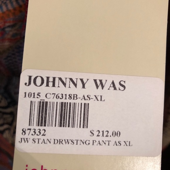 Johnny Was fabulous drawstring pant Size XL - Picture 6 of 8